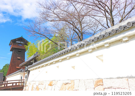 愛知県丹羽郡大口町、小口城址公園の風景 119523205