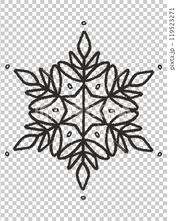 Cute snowflake 119523271
