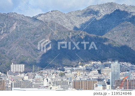 2023/01/24 神戸市内 積雪で雪景色の摩耶山 2023/01/24 神戸市内 積雪で雪景色の摩耶山 119524846