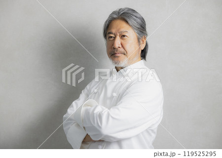 グレイヘアのシェフ 119525295