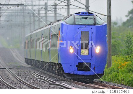 千歳線 島松-北広島 JR北海道 キハ261系1000番台 ST-1201編成 スーパーとかち 千歳線 島松-北広島 JR北海道 キハ261系1000番台 ST-1201編成 スーパーとかち 119525462