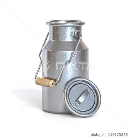 Metal container for milk 3D 119525876