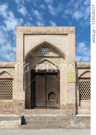 Architectural monument Fathullojon Caravansaray built in XIX century 119526317