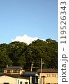 夕方の町 119526343