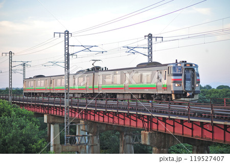 函館本線 豊幌-江別 JR北海道 731系 G-106編成(札幌) 函館本線 豊幌-江別 JR北海道 731系 G-106編成(札幌) 119527407