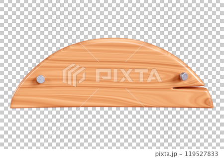 Wooden rectangular plaque with cracks and metal nails for text box. Cartoon 3d render illustration of signboard with brown wood texture. Rustic timber plank, nameplate or board frame with fracture. Wooden rectangular plaque with cracks and metal nails for text box. Cartoon 3d render illustration of signboard with brown wood texture. Rustic timber plank, nameplate or board frame with fracture. 119527833