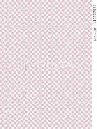 麻の葉 ピンク 背景 和柄 ベクター 縦長 麻の葉 ピンク 背景 和柄 ベクター 縦長 119527920