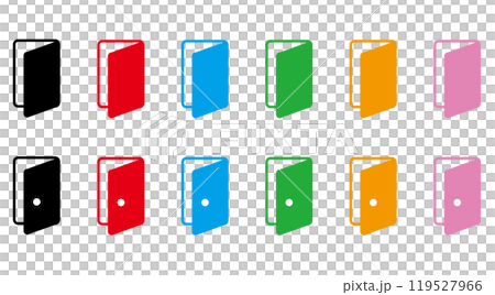 Door icon door set Door icon door set 119527966