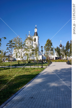 Church of the Life-Giving Spring, Cathedral Square, Lenin Garden in Arzamas 119528197