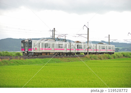羽越本線　遊佐ー吹浦　JR東日本　701系　N3編成（秋田） 119528772