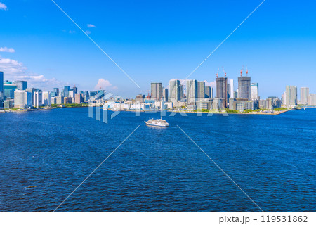 日本の東京都市景観 新橋や竹芝、東京駅、日本橋、晴海、晴海客船ターミナル跡などを望む=13日 日本の東京都市景観 新橋や竹芝、東京駅、日本橋、晴海、晴海客船ターミナル跡などを望む=13日 119531862