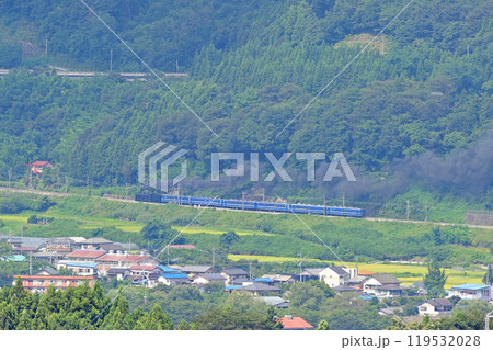 上越線　後閑ー上牧　JR東日本　C61-20+12系（高崎）　SLみなかみ 119532028