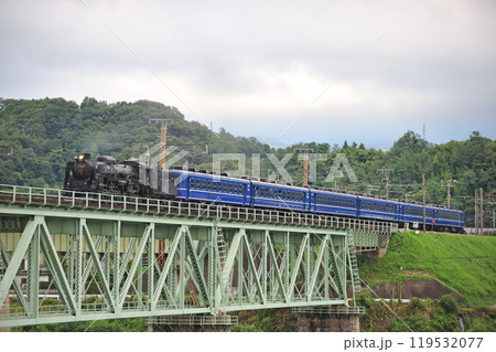 上越線 敷島ー渋川 JR東日本 C61-20+12系(高崎) SLみなかみ 上越線 敷島ー渋川 JR東日本 C61-20+12系(高崎) SLみなかみ 119532077