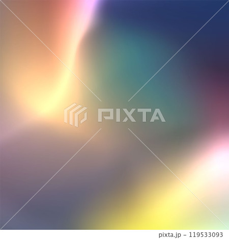 Vector illustration holographic background with bright highlights in neon colors with a bright glow 119533093