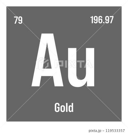 Gallium, Ga, periodic table element with name, symbol, atomic number and weight. Metal with various industrial uses, such as in semiconductors, LED lights, and as a coolant in nuclear reactors. 119533357