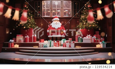 豪華なクリスマスパーティー 119534214