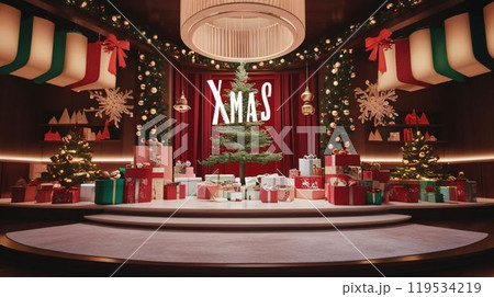 豪華なクリスマスパーティー 119534219