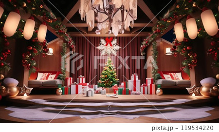 豪華なクリスマスパーティー 119534220