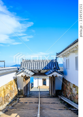 秋の富岡城跡　熊本県天草郡 119535151