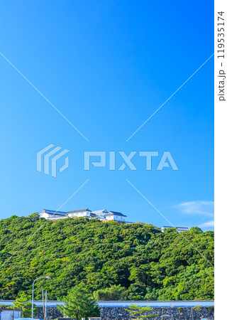 秋の富岡城跡　熊本県天草郡 119535174