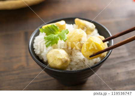栗ごはん 119536747
