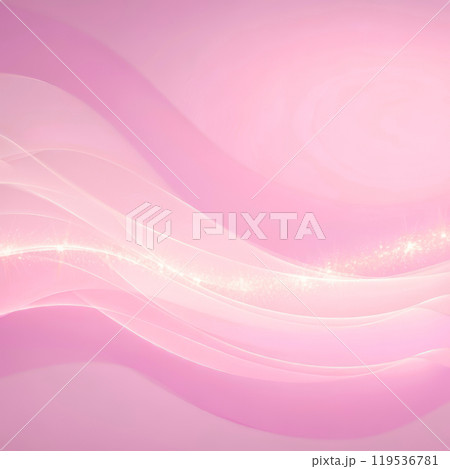 パステルカラーのピンクの背景に光のウェーブが流れている画像3 パステルカラーのピンクの背景に光のウェーブが流れている画像3 119536781