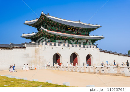 ソウル　光化門 119537654
