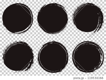 手寫筆觸碰圓框套裝/黑色 119538166