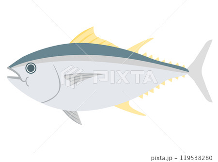 マグロのイラスト 119538280