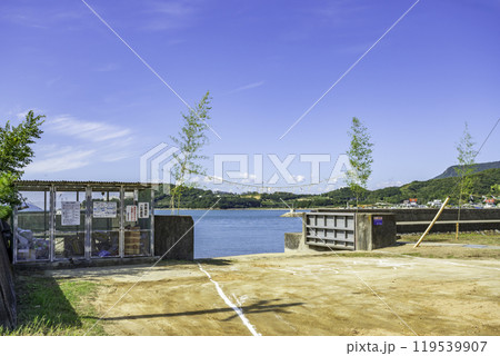 小豆島 池田港 防潮扉 香川県小豆島町 小豆島 池田港 防潮扉 香川県小豆島町 119539907
