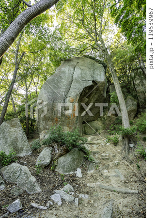 小豆島　天狗岩丁場　大天狗岩　香川県小豆島町 119539967