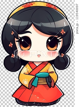 Chibi girl  119540097