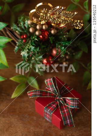 小さくて可愛いクリスマスプレゼント 119540212