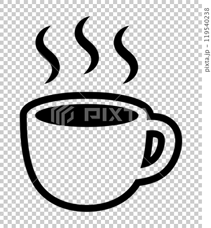 Coffee cup and steam Coffee cup and steam 119540238