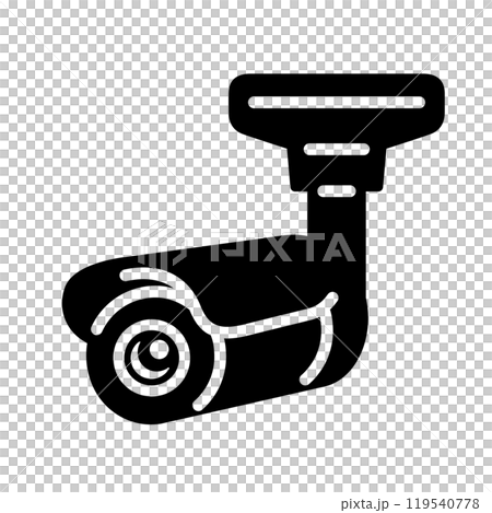 Security camera vector illustration material No.4 Security camera vector illustration material No.4 119540778