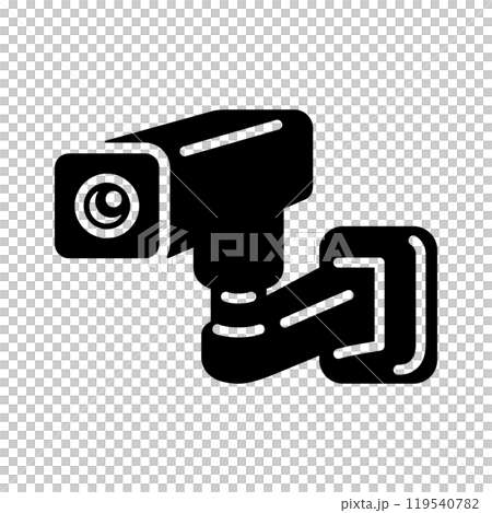 Security camera vector illustration material No.2 Security camera vector illustration material No.2 119540782
