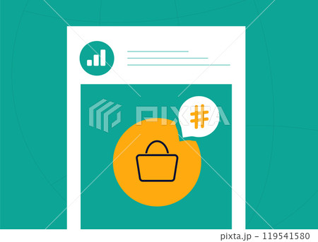 Social Commerce Trends for 2024. Explore emerging social commerce trends where users shop directly on social media platforms. Vector illustration with shopping carts, social media icons Social Commerce Trends for 2024. Explore emerging social commerce trends where users shop directly on social media platforms. Vector illustration with shopping carts, social media icons 119541580