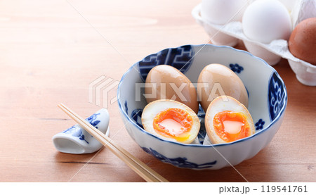 煮卵 ( 味付け玉子 ) 煮卵 ( 味付け玉子 ) 119541761