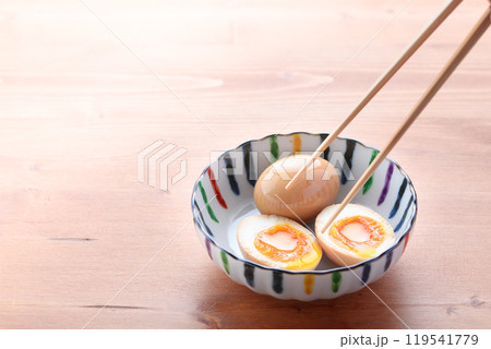煮卵 ( 味付け玉子 ) 煮卵 ( 味付け玉子 ) 119541779