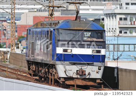 武蔵野線 西浦和-北朝霞 JR貨物 EF210-123(新鶴見) 武蔵野線 西浦和-北朝霞 JR貨物 EF210-123(新鶴見) 119542323