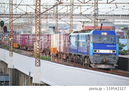 武蔵野線 西浦和-北朝霞 JR貨物 EH200-23(高崎) 武蔵野線 西浦和-北朝霞 JR貨物 EH200-23(高崎) 119542327