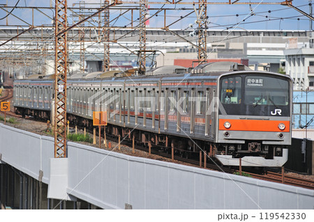 武蔵野線 西浦和-北朝霞 JR東日本 205系 M30編成(幕張) 武蔵野線 西浦和-北朝霞 JR東日本 205系 M30編成(幕張) 119542330