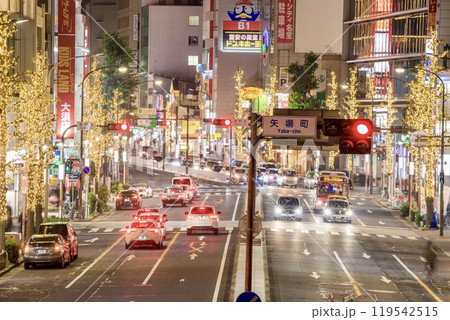 名古屋市、栄ミナミ・大須ウインターイルミネーション(矢場町) 名古屋市、栄ミナミ・大須ウインターイルミネーション(矢場町) 119542515