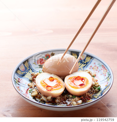 韓国風のやみつき卵　麻薬たまご 119542759