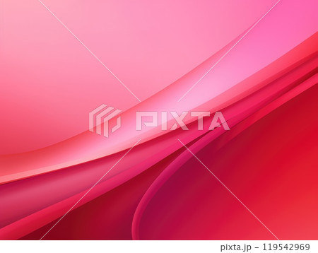 Pink wave and line abstract background. Generative AI 119542969