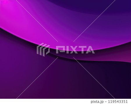 Abstract purple waves background. Generative AI 119543351