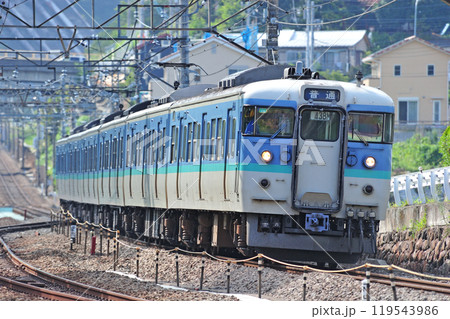 中央本線　四方津－上野原　JR東日本　115系　C8編成（長野） 119543986