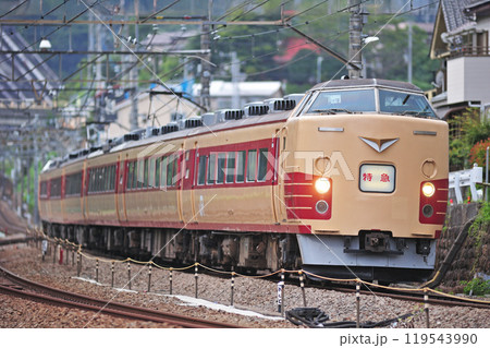 中央本線　四方津－上野原　JR東日本　183系　OM101編成（大宮）　特急 119543990