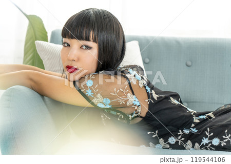 魅惑的な日本人女性 119544106