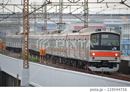 武蔵野線 西浦和-北朝霞 JR東日本 205系 M23編成(幕張) 武蔵野線 西浦和-北朝霞 JR東日本 205系 M23編成(幕張) 119544738